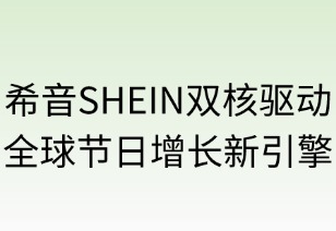 希音SHEIN雙核驅(qū)動全球節(jié)日增長新引擎