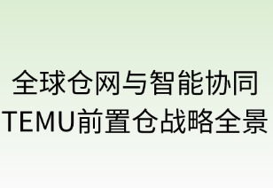全球倉網(wǎng)與智能協(xié)同：TEMU前置倉戰(zhàn)略全景