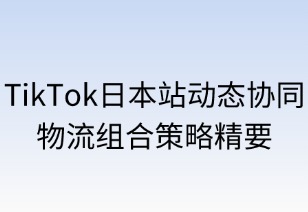 動(dòng)態(tài)協(xié)同：TikTok日本站物流組合策略精要